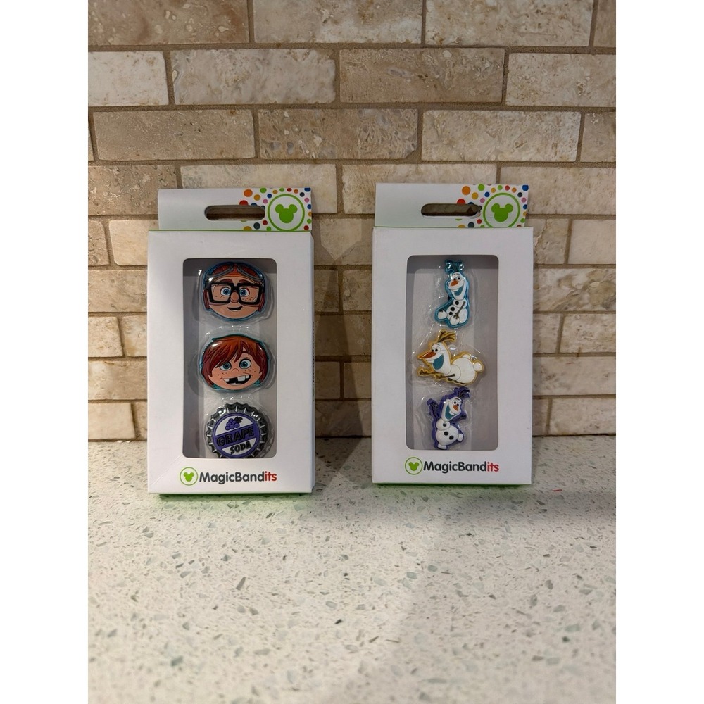 Disney MagicBand Sliders Charm Bundle Mixed Characters